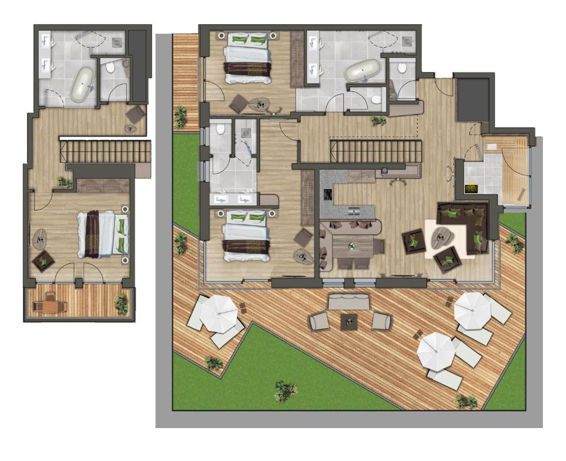 Apartmenthaus Wiesenhof Aschau Im Zillertal Exterior foto